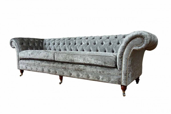 Sofa czteroosobowa Sofy 4 miejsce do siedzenia Chesterfield salon Material Design Siedziba