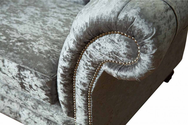 Sofa czteroosobowa Sofy 4 miejsce do siedzenia Chesterfield salon Material Design Siedziba