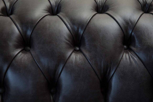 Chesterfield Design Luksusowa Podkładka Sofa Nowoczesna Kanapa Siedziba Skóra Lederosfa