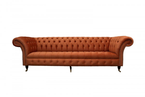 Brytyjska Chesterfield Podkładka Luxury Sofa Design Couch Classic Sofa 4 miejsce do siedzenia