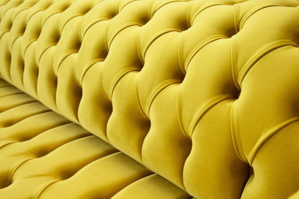 Sofa czteroosobowa Chesterfield Design Sofy Meble Salon Kanapa Podkładka