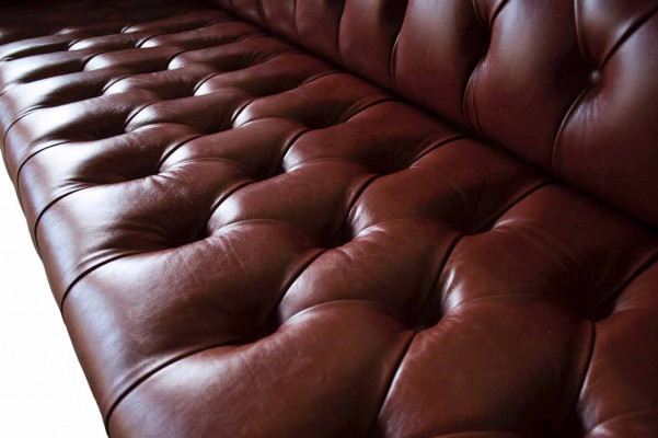 Skórzana sofa sofa 4 miejsce do siedzenia sofy projekt Chesterfield Skóra Couch Meble 245cm