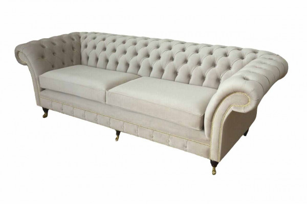 Kanapa Sofa Podkładka 3 miejsce do siedzenia Kanapy Siedziba Sofy Trzymiejscowe Chesterfield