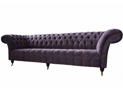 Sofa 4 miejsce do siedzenia Sofa Podkładka Design Włókienniczy Living Room Design Meble Nowe