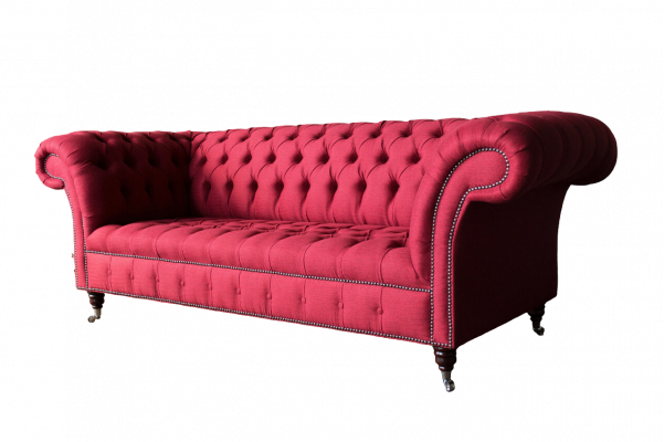 Chesterfield 3 miejsce do siedzenia trzyosobowe designerskie kanapy Podkładka sofa sofy Włókienniczy