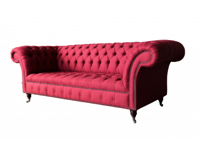 Chesterfield 3 miejsce do siedzenia trzyosobowe designerskie kanapy Podkładka sofa sofy Włókienniczy