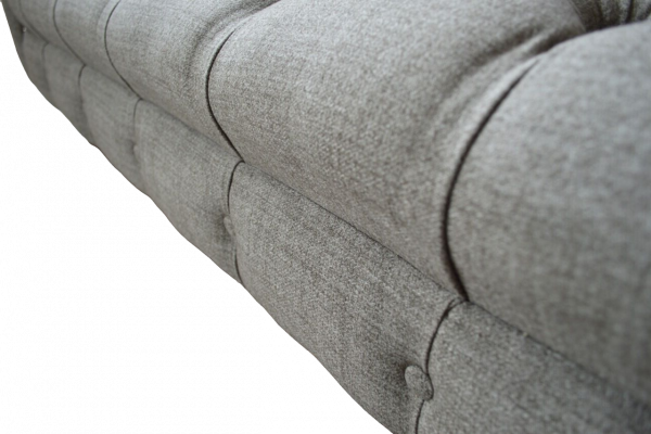 Chesterfield Couch 3 miejsce do siedzenia Podkładka Siedziba Włókienniczy Materiał Couches Sofa Nowość