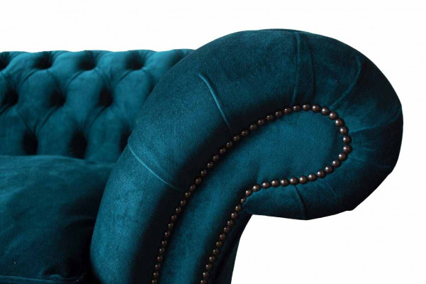 Designerska Sofa 3 miejsce do siedzenia Chesterfield Couch Podkładka Sofas Designsofa Siedziba