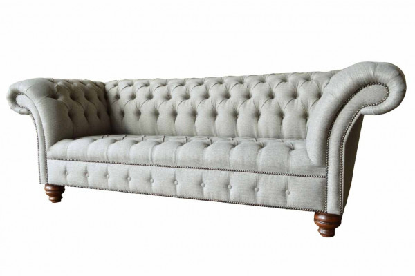 Sofa designerska trzyosobowa 3 miejsce do siedzenia Kanapy Szara Podkładka Sofy Meble Nowe