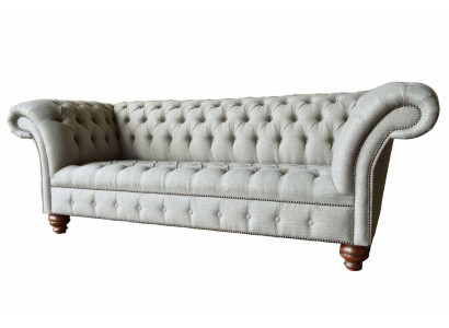 Sofa designerska trzyosobowa 3 miejsce do siedzenia Kanapy Szara Podkładka Sofy Meble Nowe