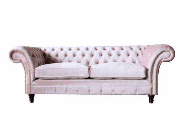 Sofa 3 miejsce do siedzenia Sofa Meble Design Chesterfield Siedziba Włókienniczy Podkładka Nowość