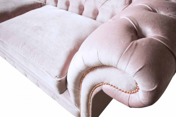 Sofa 3 miejsce do siedzenia Sofa Meble Design Chesterfield Siedziba Włókienniczy Podkładka Nowość
