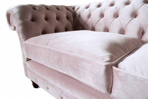 Sofa 3 miejsce do siedzenia Sofa Meble Design Chesterfield Siedziba Włókienniczy Podkładka Nowość