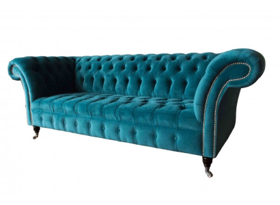 Sofa trzyosobowa Podkładka 3 miejsce do siedzenia Sofy Design Luxury Meble Włókiennicze Nowość