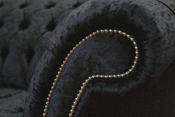 Sofa Luksusowa Włókienniczy Chesterfield Couch Sofy Podkładka Sofy Dwuosobowe