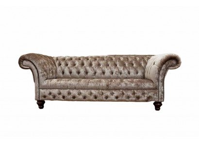 Chesterfield Sofa 3 Siedziba Podkładka Design Kanapy Sofy Nowoczesne Trzyosobowe