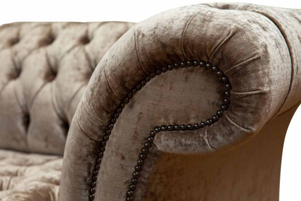 Chesterfield Sofa 3 Siedziba Podkładka Design Kanapy Sofy Nowoczesne Trzyosobowe