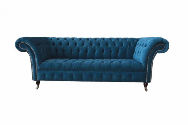 Kanapa trzyosobowa Podkładka Sofa Chesterfield projekt sofy kanapy Włókiennicze