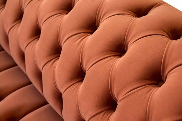 Luksusowa Kanapa Chesterfield 3 miejsce do siedzenia Podkładka Włókienniczy Kanapy Materiał Sofa Nowość