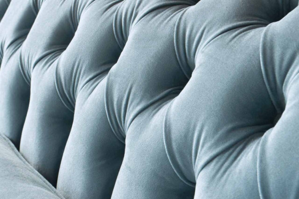 Chesterfield 3 miejsce do siedzenia Podkładka Kanapa Sofa Włókienniczy Styl Nowoczesny Materiał Nowy