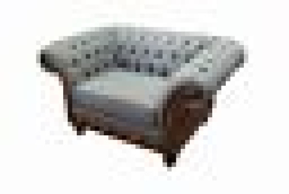 Fotel Design Relaks Włókienniczy Lounge Luxury Grey Podkładka miejsce siedzące Chesterfield