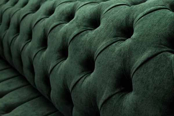 Luksusowa trzyosobowa zielona sofa 3 miejsce do siedzenia Siedziba Design Meble Couches