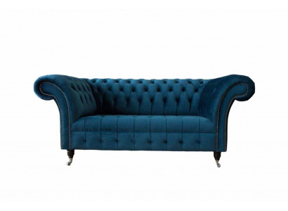 Sofa 2 miejsce do siedzenia Design Sofy Podkładka Kanapy Chesterfield Siedziba dwumiejscowa