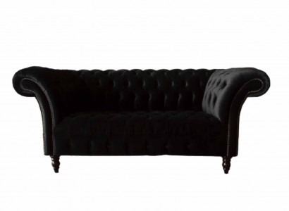Chesterfield 2 miejsce do siedzenia Designerska Sofa Couch Podkładka Luksusowe Kanapy Włókiennicze