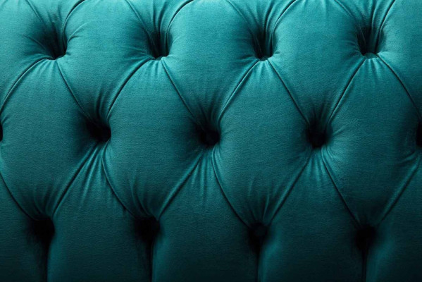 Sofa 2 miejsce do siedzenia Design Sofy Podkładka Kanapy Włókienniczy Chesterfield Siedziba