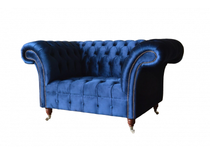 Design Fotel Włókienniczy Luxury Couch 1,5 miejsca do siedzenia Sofa Relaks Lounge Club Nowość
