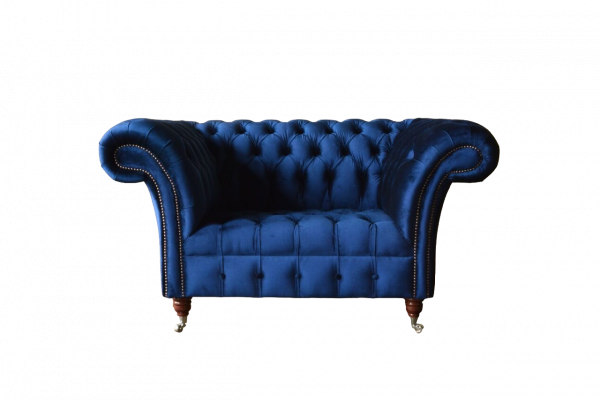 Design Fotel Włókienniczy Luxury Couch 1,5 miejsca do siedzenia Sofa Relaks Lounge Club Nowość