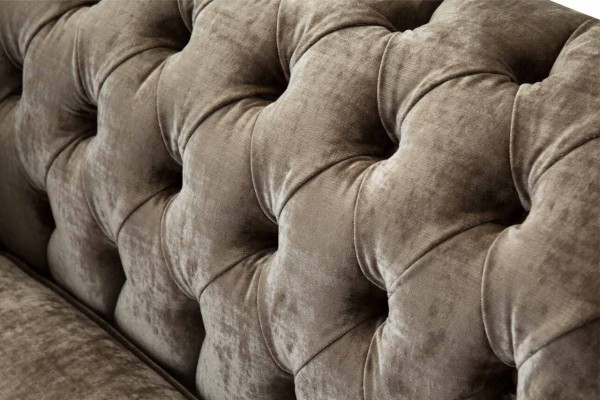 Design Chesterfield Fotel 1 miejsce do siedzenia kanapa Podkładka Luksusowe sofy włókiennicze