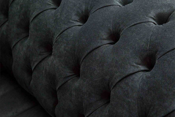 Sofa Chesterfield Design Fotel Podkładka Luksusowe kanapy włókiennicze 1 miejsce do siedzenia