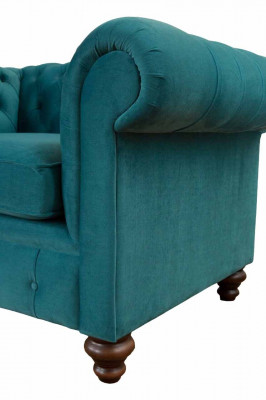 Fotel 1 miejsce do siedzenia Chesterfield Podkładka Sofas Design Luxury Couch Sofa Nowość