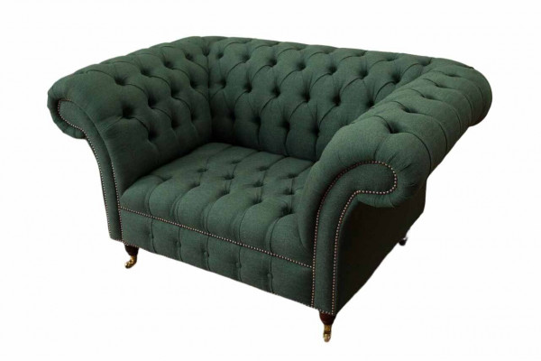 Sofa Fotel Zielona Podkładka Luksusowe Klasyczne Kanapy Włókiennicze Nowe