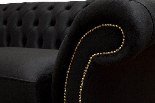 Chesterfield Sofa 3 miejsce do siedzenia Sofa Podkładka Luksusowe Włókiennicze Kanapy Sofy