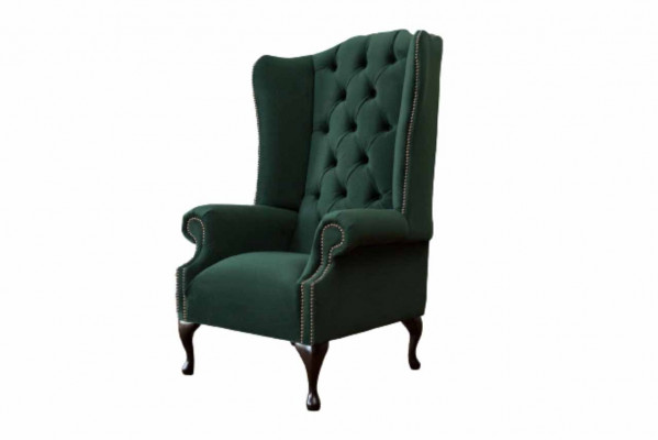 Chesterfield Design Fotel Podkładka Luksusowe kanapy włókiennicze EarsFotel