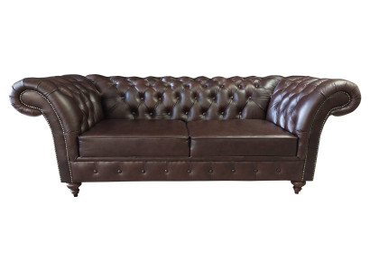 Sofa Chesterfield 3 miejsce do siedzenia Kanapa Siedziba luksusowe kanapy trzyosobowe 230cm