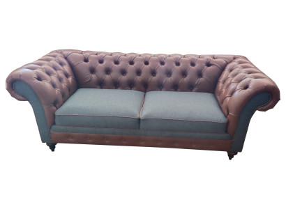 Sofa 3 miejsce do siedzenia Projekt kanapy Chesterfield kanapy sofy trzyosobowe