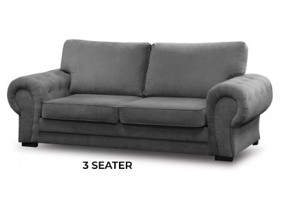 Luksusowa Sofa Kanapa Sofy Tapicerowane Podkładka Meble Trzyosobowa Materiał Aksamit