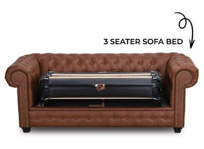 Sofa rozkładana Chesterfield Sofa z funkcją łóżka Couch Podkładka Meble Couches