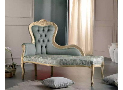 Luksusowe meble Szezlong Salon Klasyczny Design Włókienniczy Podkładka