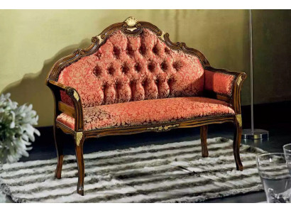 Klasyczne meble z tkaniny Chesterfield Kanapa do siedzenia do salonu