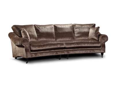 Sofa 4 miejsce do siedzenia XXL Kanapa Siedziba Podkładka Sofy Kanapy Salon Design Big