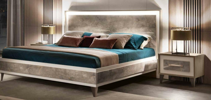 arredoclassic Włoski Sypialnia Meble Design Ustawić łóżko Stolik nocny