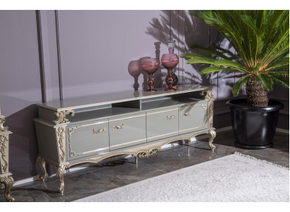 Kredens Luksusowy Półka Drewno Kredens Szafki Do Salonu Design