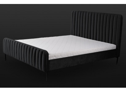 Podwójne łóżko Łóżko Włókiennicze Meble łóżka Design Meble Sypialnia 120x200 Materiał