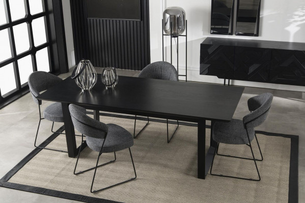 Luksusowa Podkładka Fotel Krzesła Loft Designerska Szara Kuchnia Skórzana Krzesło Meble
