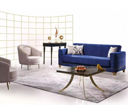 Designerski Zestaw sofowy 3+3+1 miejsce do siedzenia Sofa Materiał Ustawić Podkładkę Zestaw Modern