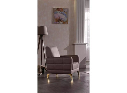Stal nierdzewna Fotel Meble Wypoczynkowe RelaxFotel Meble do Salonu TapicerkaFotel